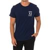 Dirk Bikkembergs Bikkembergs T-shirt in cotone militare con stampa frontale da uomo