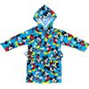 CARTOON Accappatoio bambino Topolino Disney in microfibra 100% Poliestere con cappuccio e tasche asciugatura rapida ideale per bagno piscina mare