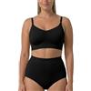 Risalti Top Donna Modellante Spalla Stretta - Reggiseno Modellante Elasticizzato, Bralette Donna, Reggiseno Senza Ferretto in Comoda Microfibra, Intimo Senza Cuciture - Made in Italy