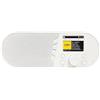 TELESTAR TOP IR 50 - Radio Internet (Bluetooth Audio-Streaming, 7 W, funzione di registrazione USB, tasti stazione sul dispositivo, modalità hotel, telecomando) - Bianco
