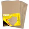 Idena 14052 - Buste imbottite G/17, 10 pezzi da 25 x 34,5 cm, buste da spedizione autoadesive, buste imbottite in carta mista FSC marrone