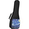 Custodia per borsa da concerto per ukulele Cinghie comode Custodia in spugna