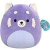 Squishmallows Aldice il panda viola-rosso con fantasia pancia ~ 30,5 cm Squishmallow peluche