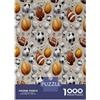 KZQNXHJPRL Motivo Palloni Sport Puzzle 1000 Pezzi Carta Puzzle per Adulti Gioco di Puzzle 1000 Pezzi Relax Famiglia Regalo 38x26cm/1000pcs