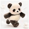 Generico 2026 Nuovo Peluche Che Corre 45 cm/60cm, Peluche Che Corre,Graziosis Peluches Di Bovini Delle Highlands,Animale Di Pe Luche Per Uomini,Donne (Panda, 45 CM)