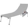 GX GARGIX Telo Mare in Microfibra con Tasche Laterali, Asciugatura Rapida, Leggero e Salvaspazio, Ideale per Spiaggia, Piscina (GX/VSC-GRIGIO)