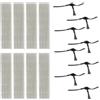 C-U 8xside Brush + 8 filtri HEPA per robot aspirapolvere Vileda VR 102 / VR 201 / VR 303