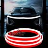 Goodream Striscia di luce LED per cofano auto, 70 pollici, 12 V, flessibile, impermeabile, luci di circolazione diurne per auto, accessori di decorazione universali per auto, SUV, camion, effetto