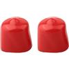 SPORTARC Accessori per biciclette Tappo protettivo in silicone per valvole forcella anteriore Fox (rosso)