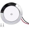Generico a LED per Camper,Controllo Touch Luminoso A Risparmio Energetico | Faretto LED a Soffitto Rotondo per Rimorchio - per Viaggi Furgone Auto Campeggio Vacanze Avventura