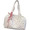 Generisch Borsa da viaggio floreale di grande capacità, borsa a tracolla impermeabile con fiocco decorativo, spaziosa borsa da viaggio per il fine settimana, borsa da viaggio morbida, blu, Siehe Beschreibung