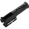 BigTron Supporto per canne da pesca, inserto per palo portatile, regolabile e rapido per attività all'aperto (nero, nylon)