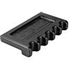 KIXZSAZ Porta Stecche da Biliardo Antiscivolo a 5 Scomparti, Accessori Facili per Gli Amanti del Biliardo Che desiderano organizzare Le Stecche Senza Sforzo, Antiscivolo, 19.5x11x3.4 cm
