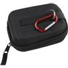 Allthingstore Custodia per telemetro da golf, resistente agli urti, in EVA, con clip per cintura, per ottica di caccia, nero (nero)