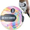 Generico Contatore di Colpi da Golf Clicker | Reset Touch Mini Portatile da 3 Centimetri | Contatore clicker Golf | per Guanti Cintura Vestiti Borsa Pratica in Cortile e Competizione Sportiva