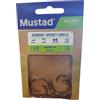 Mustad Ami circolari in nichel nero per pesca con anello e punta UltraPoint Mustad Demon Circle, 39940NP-BN 5/0, confezione da 5 pezzi, pesca in mare, surfcasting e barca