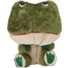 Maqulae Copricapo Protettivo in Peluche a Forma di Rana di Cartone Animato con Clip Incorporata per Guidatori Donne e Uomini, Rivestimento Morbido e Design Antigraffio