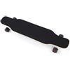 Halearo in Acero per Adolescenti Longboard Antiscivolo con Quattro Ruote per Principianti Durevole 41,73x8,86 Pollici