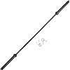 GymBeam Barra Olimpica Eternal Power, Bilanciere Dritto Cromato da 20 kg, Barra per Sollevamento Pesi Lunga 220 cm, capacità di Carico Massima Fino a 680 kg