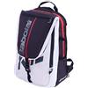 Babolat Pure Series - Zaino da tennis pieghevole Pure Strike, Bianco/Nero/Rosso Fluro, Backpack