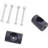 Bbajszx Set Rivetti per Pinne per Immersione Attrezzatura per Immersione Attacchi per Pinne a Molla Chiusura alettata Subacquea in Acciaio Inossidabile Facile da installare Facile da installare