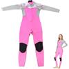 Halearo Muta da Donna a Maniche Lunghe in Neoprene Resistente per il Nuoto e il Surf per attività All'aperto - Taglie M, L, XL, XXL (XL)