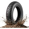 Generic Pneumatico e Camera d'Aria 3.00-12, 80/100-12 Set, 6PR Rinforzato Profilo Strada per Moto Cross Dirt Pit Bike, Ricambio Carico 52J