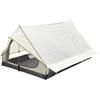 Tidevib Rifugio ultraleggero senza poli per camper da sentiero, compatibile con bastoncini da trekking standard, PU3000 Canopy e copertura del pavimento PU4000 (bianco grigiastro)