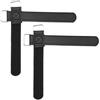 Générique Fishing Rod Holder, Adjustable Car Rod Rack, Elastic Wrap Protector, Durable Interior Accessories 5,79 x 5,79 pollici, 2 confezioni Set, Fit for Van and Truck Vehicles