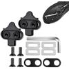 OXDASW Set di piastre per bicicletta per pedali Shimano SPD, tacchetti antiscivolo, con viti e rondelle, per MTB, mountain bike, bici da corsa, scarpe da ciclismo indoor