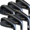 kamitaki Japan Kamitaki - Set di mazze da golf da uomo in ferro forgiato, modello K910 (nero, acciaio Krisa Pro, rigido)