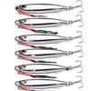 Generic XILILHC 6pc 7.7cm 30g Deep Diving Large Metal Jig Fishing Lure Artificiale Wobbler Hard Bait Crankbait Sea Bass Pike Perch Attrezzatura da Pesca