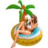 Generico gonfiabile per piscina con albero tropicale - Lettino ad anello durevole di grandi dimensioni, per feste a tubo da nuoto per adulti per carichi pesanti | Lago Fi
