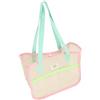 Chiyyak Borsa da Piscina Multiuso in Rete Borsa da Spiaggia in Rete Vibrante per Viaggi di Fitness Quotidiani, 14,17 X 10,43 Pollici