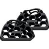 Generic Supporto per riparazione bicicletta resistente, portatile, 9,94 x 8,9 x 7,9 cm, compatto con morsetto, in lega con bilanciamento, supporto di servizio regolabile, per la casa per
