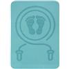 ACOGEDO Tappetino per Corda per Saltare in TPE, Tappetino per Corda per Saltare Antiscivolo con Tampone Ad Alto Rimbalzo per Yoga Pilates Home Fitness, 60x40 Cm Verde (GREEN)