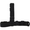 Healvian Cinghia Elastica Nera per Lampada Frontale in Nylon, Cinturino Regolabile per attività All'aperto Come Campeggio e Arrampicata, Comoda e Resistente