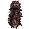 Generico Cappello con Foglie mimetiche, Copricapo Mimetico con Foglie | Copertura per Il Viso con Foglie di Acero Mimetico - Cappello a Foglia Ghillie Copertura facciale Maschera Integrale Copricapo Caccia