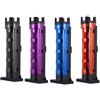 Hoppipola Supporto per canna da pesca verticale, regolabile in altezza, per Meiho Box 5000, 7000, 9000, 7080, 2055, 2070, 7055, 7070, viola