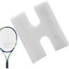 Genérico Attrezzi per stringere racchette, kit di incordatura per racchette, adattatore protettivo riduttore di pressione per macchina da infilare racchette da tennis e badminton, strumento di riparazione