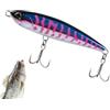 Generic Esche da pesca a forma di - Esche da pesca riutilizzabili - Esca lunga portata 14,5 cm per pesca sportiva all'aperto