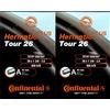 Continental 2 camere d'aria Continental Tour 26 Hermetic Plus, 26 pollici, AV, (37/47-559/597) AV, 40 mm