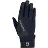 Equestro Guanti estivi da equitazione Sunny in tessuto traspiranti e chiusura a strappo XXS