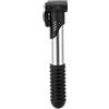 Bigougem Pompa per bicicletta Forte tenuta d'aria MTB Pompa per bici Gonfiatore portatile Argento