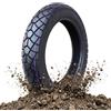 Generic Pneumatico Dirt Bike 2.50-14, Kit Camera d'Aria 60/100-14 Ricambio, Motocross Heavy Duty 8PR Rinforzato, 140 kg 300 kPa Anteriore Posteriore
