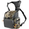Generico Borsa Pettorale Outdoor Con Binocolo - Chest Pack Traspirante Leggero Impermeabile | Spallacci Regolabili Organizer Multi-Tasche Portatile | Birdwatching Escursionismo Alpinismo Esplorazione