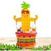 Generico Cooler Gonfiabile Da Piscina | Frigorifero Gonfiabile Portatile A Forma Di Ananas Da Bevande,Decorazioni Feste a Tema Hawaiano,Birra Bevande Piscina Giochi Spiaggia Giochi Estivi Vacanza