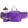 Générique Borsa a banana con portaborraccia - pochette da cintura running per telefono | nylon 22 x 16 x 9 cm con scomparti multipli, accessorio per idratazione, per donne e uomini, escursionismo, ciclismo