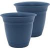 The HC Companies Fioriere, blu ardesia, 40,6 cm (confezione da 2)