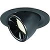 SLV NUMINOS GIMBLE M/LED Faretto da incasso, plafoniera, plafoniera, lampada da incasso, illuminazione per interni, 4000 K 17,5 W 16600lm nero 20 gradi
